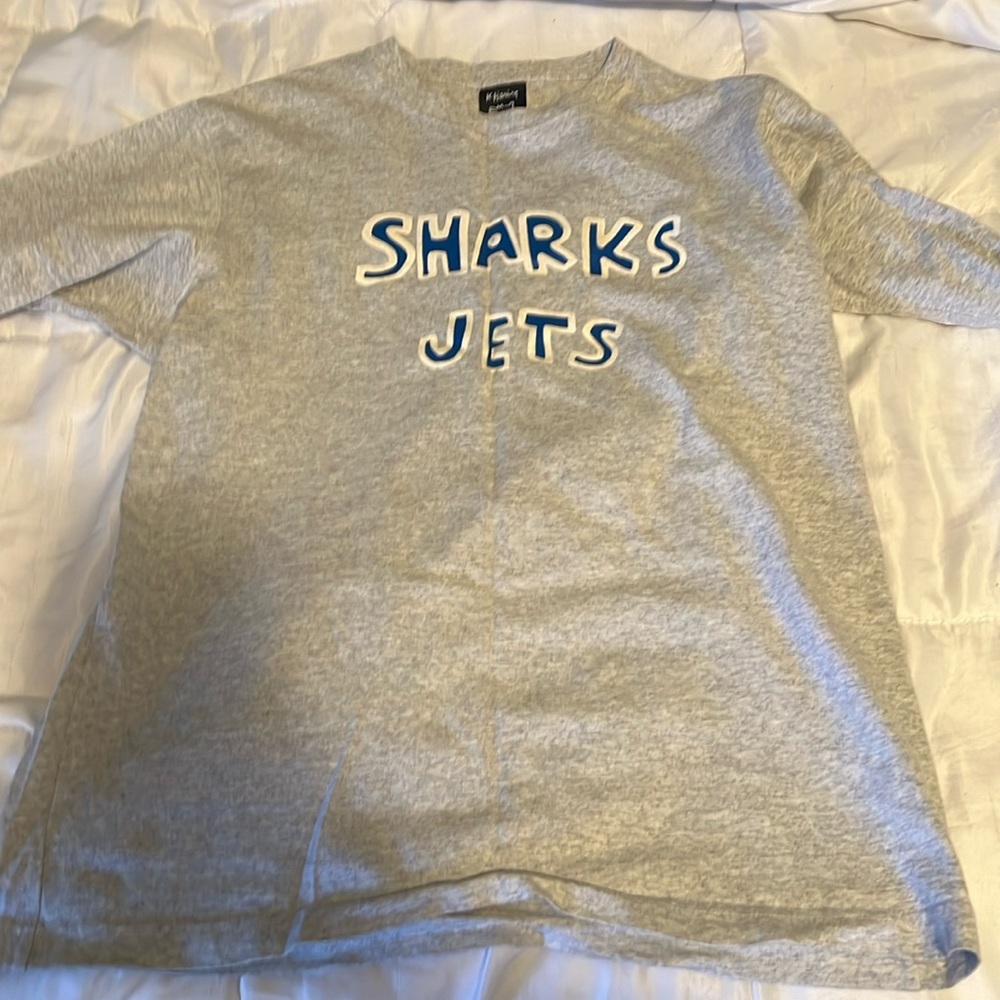 Used Keith Haring Shark Jets West Side Story Long Sleeve T-shirt
